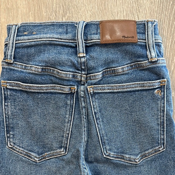 Madewell Women Sz 23 The Perfect Vintage‎ High Rise Classic Blue Denim Pant Jean - Picture 7 of 9